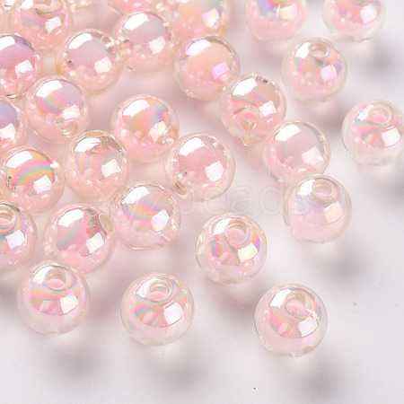 Transparent Acrylic Beads X-TACR-S152-15B-SS2112-1