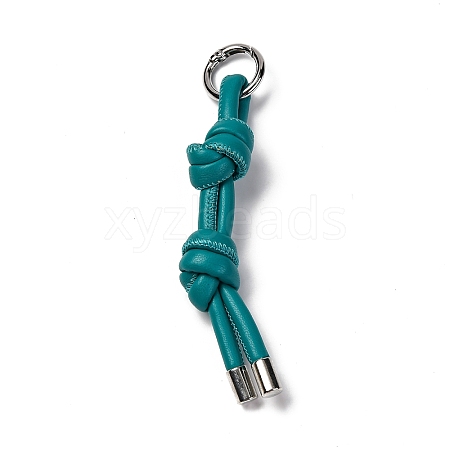 Imitation Leather Keychain KEYC-K023-02P-01-1