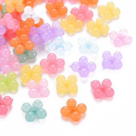 Transparent Acrylic Beads MACR-S373-02E-1