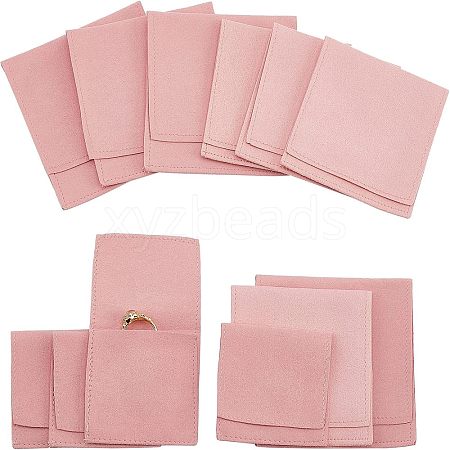  12Pcs 3 Styles Microfiber Jewelry Bag Gift Pouches ABAG-NB0001-54A-1