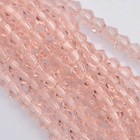 Bicone Glass Beads Strands EGLA-P016-3mm-10-1