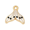 Alloy Enamel Pendants FIND-Z070-02G-05-1