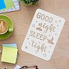 PET Plastic Drawing Painting Stencils Templates Sets DIY-WH0172-450-3
