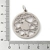 Non-Tarnish 304 Stainless Steel Pendants STAS-C086-05F-P-3