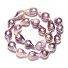 Natural Baroque Pearl Keshi Pearl Beads Strands PEAR-S019-02D-5