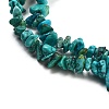 Natural HuBei Turquoise Beads Strands G-B089-A01-01-4