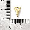 Brass Connector Charms KK-P295-01G-Y-3