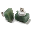 Nuggets Natural Green Aventurine USB Night Light G-Q170-02G-3