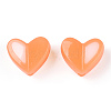 Two Tone Opaque Acrylic Beads SACR-I005-05D-04-2