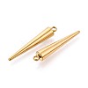 304 Stainless Steel Pendants STAS-T075-22A-G-2