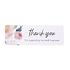 Rectangle with Word Thank You Paper Stickers DIY-B041-28C-3