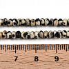 Natural Dalmatian Jasper Beads Strands G-T141-39-5