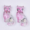 Resin Kitten Cabochons X-CRES-T019-12-1