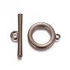 CCB Plastic Toggle Clasps CCB-G006-173B-2