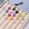 5Pcs Resin UV Reactive Beads RE-CBADA56-01-1