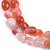 Natural Red Agate Beads Strands G-P497-01B-11-4