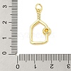 Rack Plating Brass Micro Pave Cubic Zirconia Pendants KK-Z074-69G-3