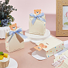 10Pcs Bear Folding Paper Gift Boxes CON-WH0001-77B-4