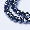 Electroplate Glass Beads Strands LS-EGLA-A034-P6mm-A18-3