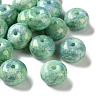 Baking Paint Opaque Glass Beads GL-CBAF5F7-01C-1