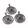 Natural Lapis Lazuli Pendants G-L524-05AS-06-1