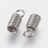 Tarnish Resistant 304 Stainless Steel Cord Ends STAS-F141-21P-8.5x3.5-2