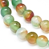Natural Peacock Agate Beads Strands G-D0005-22-6mm-3