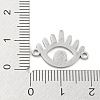 Non-Tarnish 304 Stainless Steel Hollow Connector Charms STAS-P332-06P-3