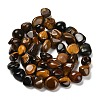 Natural Tiger Eye Beads Strands G-P497-01E-20-3