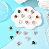 6Pcs 6 Colors K9 Glass Connector Charms FIND-YW0010-80-4