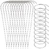 304 Stainless Steel Paperclip Chains Necklaces & Bracelet Jewelry Sets SJEW-SC0001-07P-7