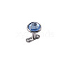 Stainless Steel Rhinestone Dermal Anchor Base/Top for Women Men WGB1D88-37-1