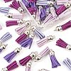 60Pcs 4 Colors Faux Suede Tassel Pendant Decorations FIND-LS0001-04C-3