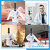 2Sets 2 Styles Felt Wine Bottle Cover Bag Decoration & Findings AJEW-CP0011-83-7