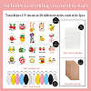 DIY Keychain Making Kits DIY-GO0002-54C-2