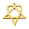 304 Stainless Steel Pendants LS-STAS-R228-03G-1