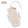 Imitation Leather Earring Organizer Hanging Display Cards for Stud Earrings AJEW-WH0401-52-2
