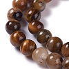 Natural Yellow Tiger Eye Beads Strands G-H238-8mm-4