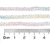Transparent Painted Glass Beads Strands LS-DGLA-A034-T2mm-A21-3