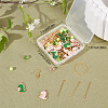 SUNNYCLUE DIY Dinosaur Earring Making Kit DIY-SC0020-91-7