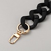 Rubberized Acrylic Twisted Chain Bag Decorative Chains AJEW-WH0709-155-2
