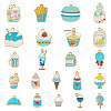 44Pcs 22 Styles Rack Plating Alloy Pendants FIND-TA0010-77-2