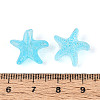 Frosted Glass Beads FGLA-T005-01C-3