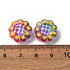 Glass Enamel Beads GLAA-C038-02K-4