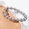 304 Stainless Steel Stretch Bangles for Women BJEW-P315-02H-P-3