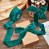 10 Yards Velvet Frayed Ribbon SRIB-WH0011-226C-5