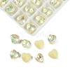 Pointed Back Glass Rhinestone Cabochons GGLA-S003-02F-1