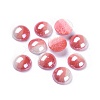 Opaque Glass Cabochons GGLA-S038-12B-8mm-1