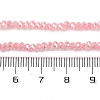 Baking Electroplate Glass Beads Strands X-DGLA-A039-J2MM-B08-4