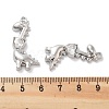 Rack Plating Alloy Rhinestone Pendants PALLOY-F311-20P-01-3